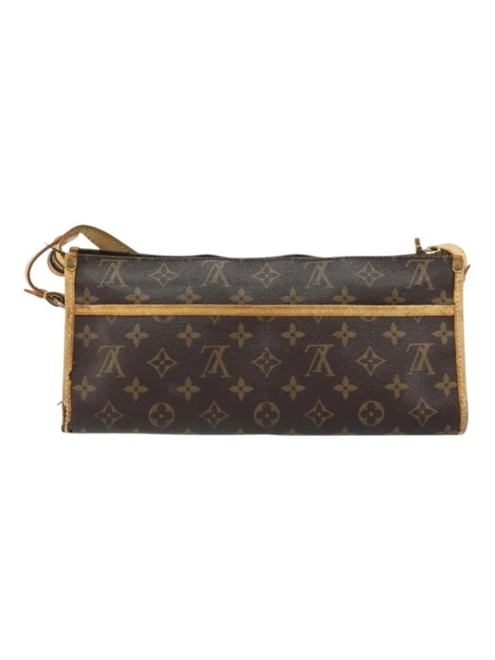 Authentic LOUIS VUITTON Monogram Popincourt Long Shoulder Bag M40008 LV